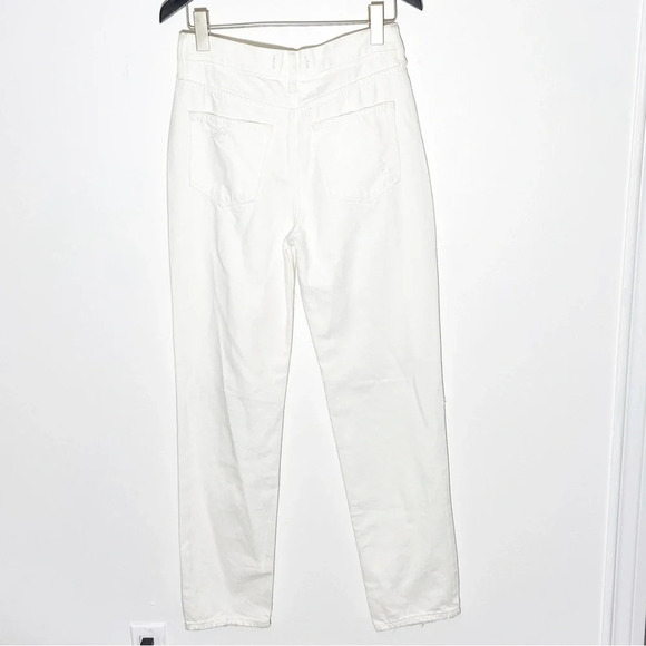 New Free People The Lasso Jean in White Lightening size 26 - Picture 4 of 10